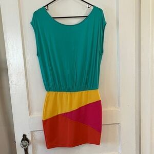 Colorful Sleeveless Dress